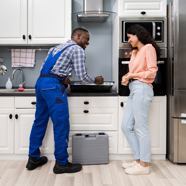 what kind of warranty do you offer on your cooktop repair services in Box